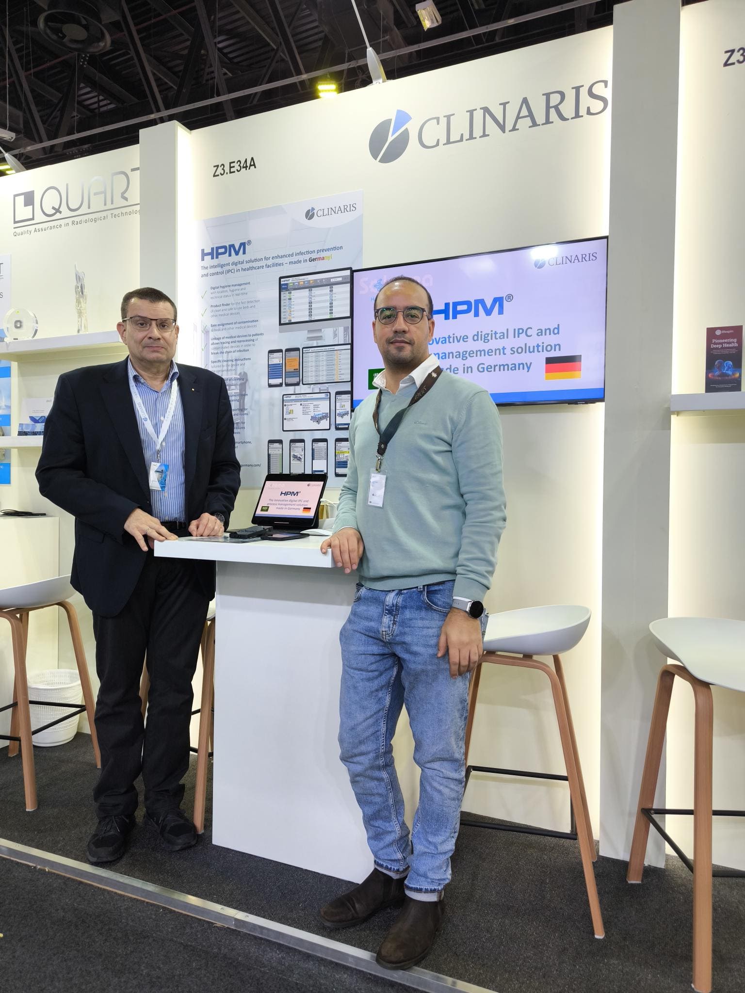 CLINARIS auf der ArabHealth Tag 1