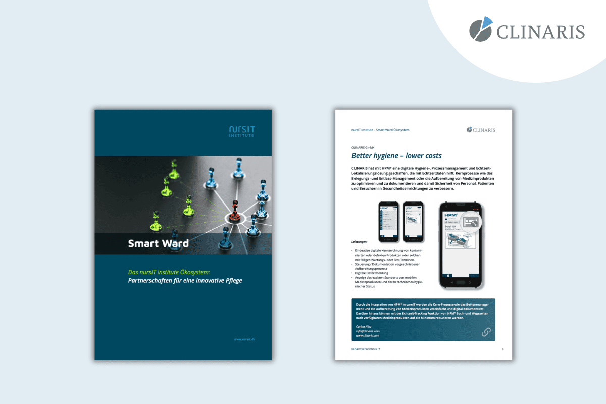 CLINARIS ab sofort Teil der Smart Ward Initiative