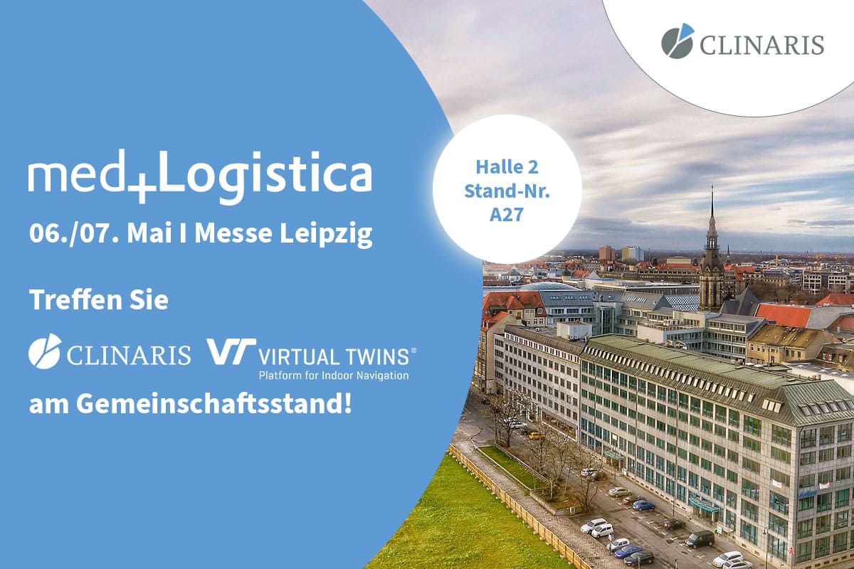 CLINARIS ist am 06./07.05. auf der med.Logistica