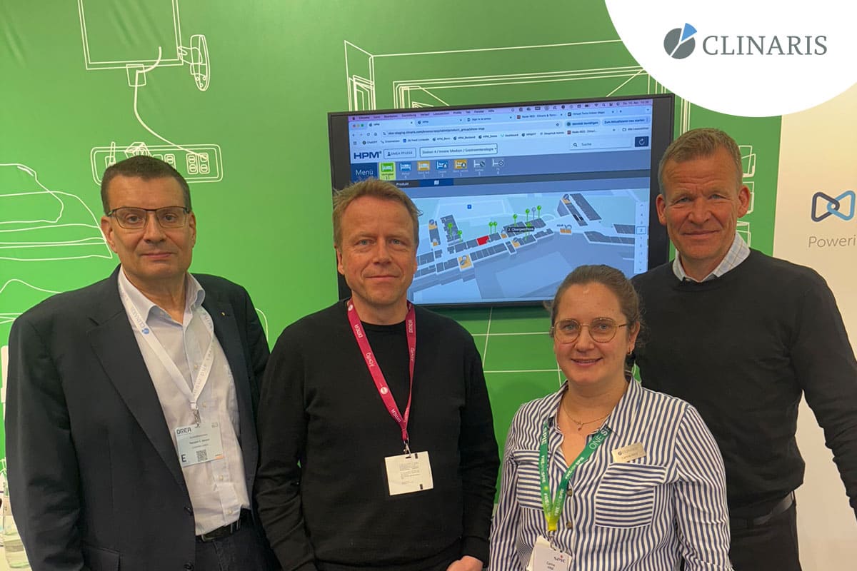 CLINARIS und Virtual Twins präsentieren neues HPM-Feature, die 3D-Kartenansicht