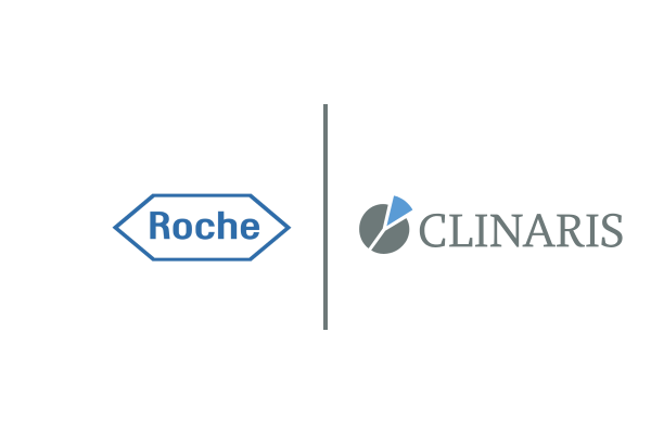 Logos von Roche und CLINARIS nebeneinander | CLINARIS Geschichte