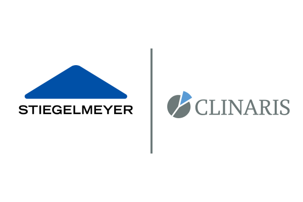 Logos von Stieglmeyer und CLINARIS nebeneinander | CLINARIS Geschichte