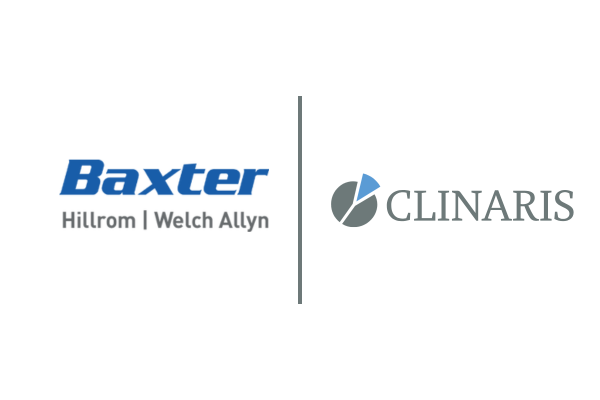 Logos von Baxter/Hillrom und CLINARIS | CLINARIS Geschichte