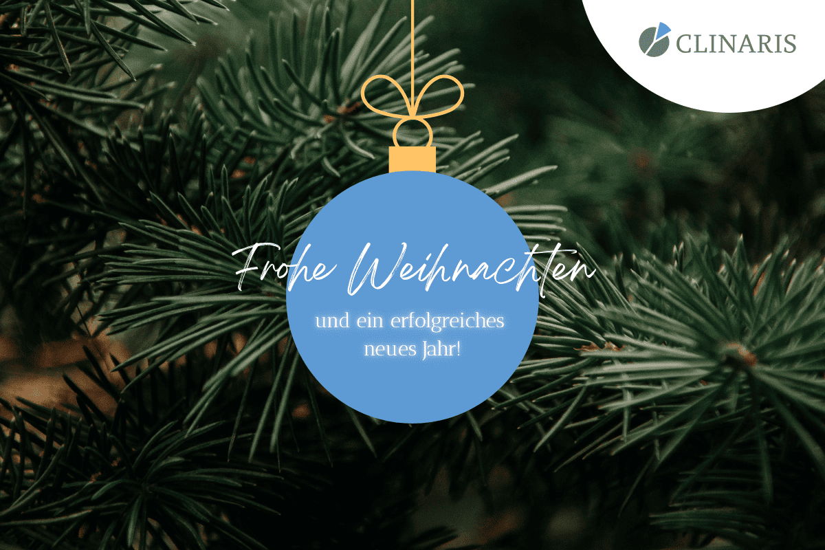 CLINARIS wünscht Frohe Weihnachten und einen guten Rutsch in das Neue Jahr 2026!